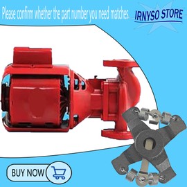 lrnyso Replacement water pump Coupler Coupling Cast 118705 806026-001 fits BELL & GOSSETT Pumps Series 100NFI Series 100, HV, 2", PR, and Obsolete 1", 1-1/4", 1-1/2", HV & 2" Pumps