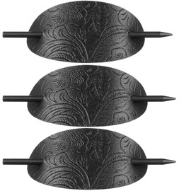 Beavorty Pack of 3 Leather Hair Pin Hair Accessories for Women Metal Chopsticks Girls Hair Bobbles Hair Pin for Women Hair Accessories Hair Fork Hair for Bun Hairpin for Hair Pirate Headband Miss