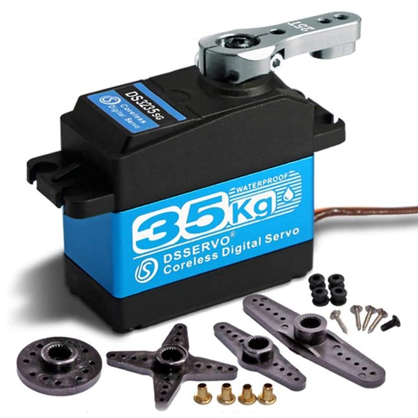 ZHITING 35 kg Coreless Digital Servo Motor Stainless Steel Gearbox
