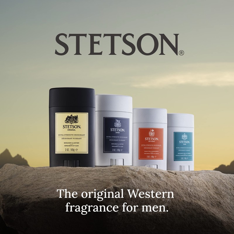 STETSON Personal Care Extra Strength Deodorant by Scent Beauty -
