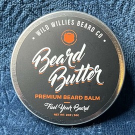 The Manskape Co Beard Balm Conditioner For Men - Wild Willie's Premium Beard Butter NEW