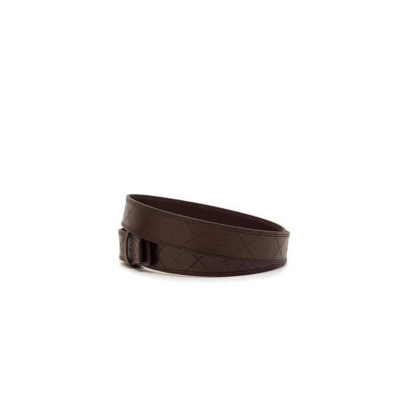 Hazzys (대구신세계)HAZZYS ACC 브라운 로고패턴 소가죽 벨트 HJBE3E013W3 (DAEGU SHINSEGAE)