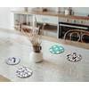 4 x Round Penguin Coasters - Animals Wild Pattern Men