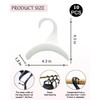 SEEBRIDER Bag Hanger for Closet, Purse Holder White Backpack Hanger