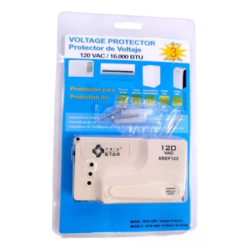 Frio Star Protector De Voltaje 92a 105v Y 130a A