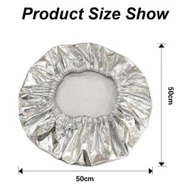 Lenkrad Sonnenschutz Abdeckung, Auto Lenkradhülle Hitzeschutz, 50 x 50 cm Lenkradschutz Abdeckung, Sonnenblende für Lenkrad für die Meisten Autos, SUV, LKW