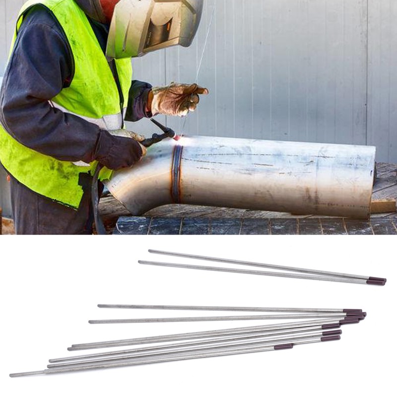 10Pcs Zirconium Tungsten Electrode Rod Arc Needle for Welding Thin