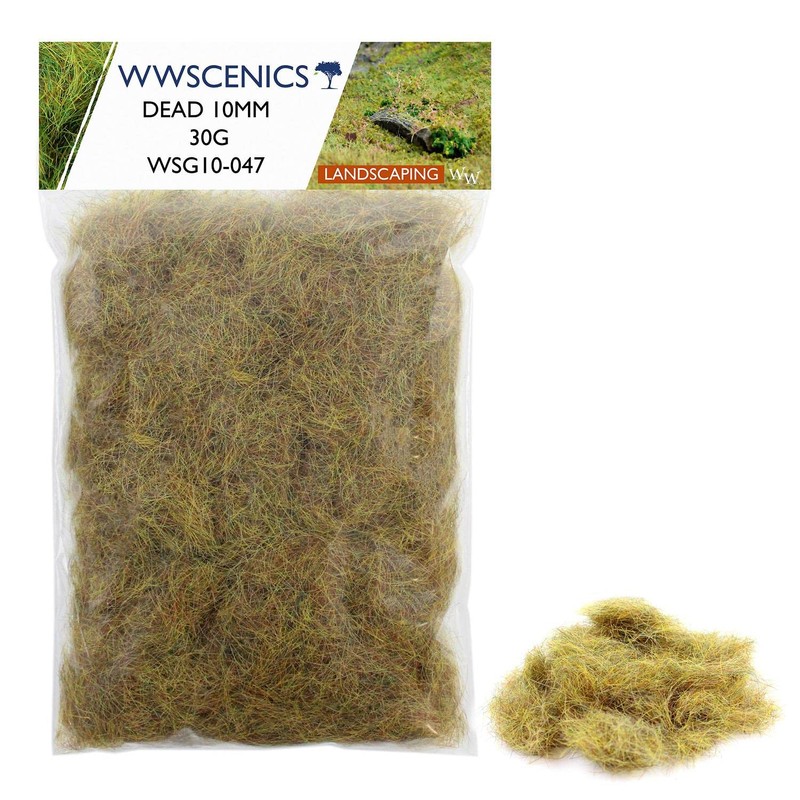 WWScenics | 10mm Dead Static Grass | 30g | WSG10-047
