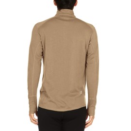 Minus33-100% Merino Wool - Isolation Men’s Midweight Quarter Zip - Warm Pullover - Outdoor Recreation Sweater - No Itch Renewable Fabric - Tan 499 - XX-Large
