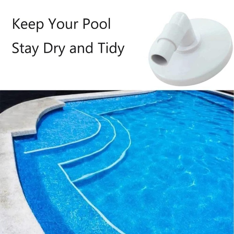 TopHomer 1Pcs Pool Skimmer Vacuum Plate 90 Degree Combo Hose