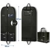 (2 set) 54" Hanging Garment Bag Wardrobe Closet Storage -