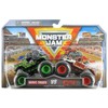 Monster Jam 2-Pack Series 22 Grave Digger vs Zombie