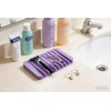 2pcs Self Draining Soap Holder Rack, Advanced Silicone Soap Dish