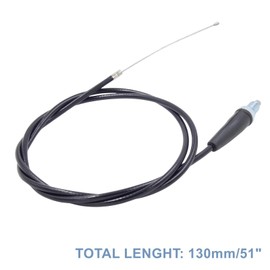 EMLIAUMU 7/8" Handle Twist Throttle Cable Kit Compatible with Coleman 200cc CT200U MB200 CT200U-EX BT200X Predator 196cc 212cc 6.5hp Mini Bike, Throttle Grip with Motorcycle Cruise Control