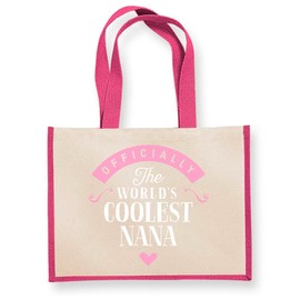 Design, Invent, Print! Nana Bag 21 Litre Volume Fuchsia Pink Cotton Canvas 42 x 33 x 19cm