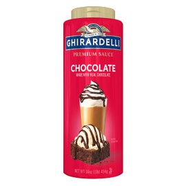 GHIRARDELLI Premium Chocolate Sauce - 16 oz. (454g), 6 bottles