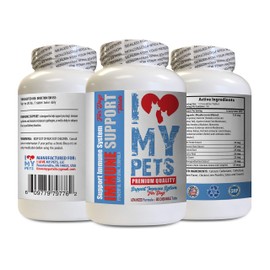I LOVE MY PETS LLC Dog Allergy Relief Pills - Dog Immune Support - Booster - Healthy PET - Supplement - antioxidant Dog Treats - 90 Treats (1 Bottle)