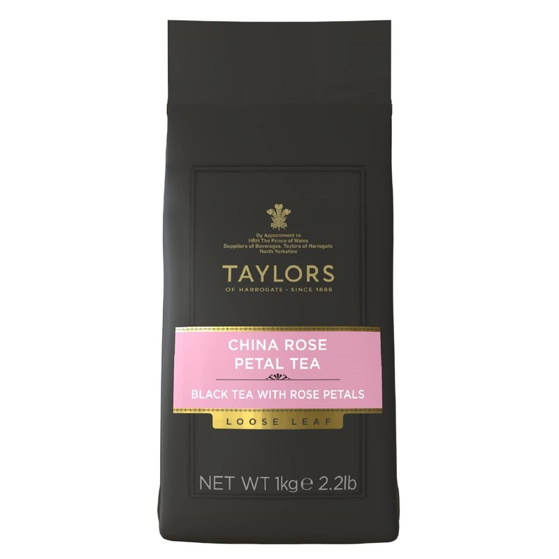 Taylors of Harrogate China Rose Petal Loose Leaf, 35.27 Ounce,