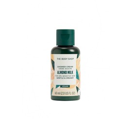 The Body Shop Shower Cream AM (Scent: Almond Milk) 2.4 fl oz (60 ml)