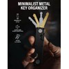 KEYMARX Key Organizer Key Holder Compact Key Case Minimalist Metal