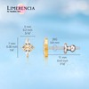 Limerencia Implant Grade Pure Titanium Studs, F136 Hypoallergenic G23 Small