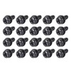 sourcing map M5 x 12mm Carbon Steel Phillips Pan Head