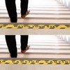 M METERXITY 2 Pcs WATCH YOUR STEP+CAUTION Floor Decals Stickers