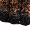Highlight Brown Human Hair Bundles Ombre Brown Bundles #4 Deep