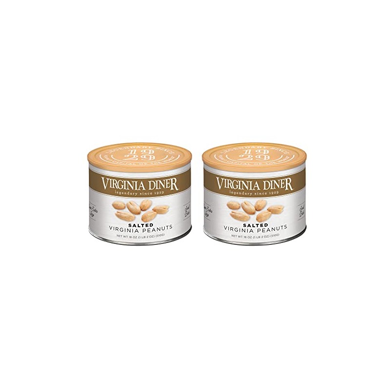 Virginia Diner Gourmet Blister Roasted All Natural XL Virginia Peanuts