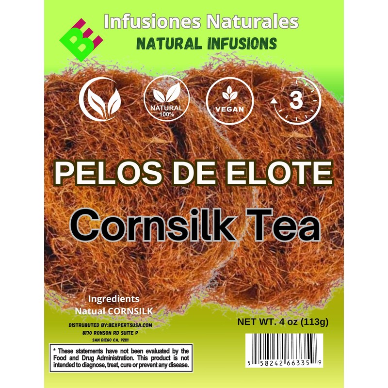 Barbas de Elote 4 oz Pelos De Elote Herbal Tea