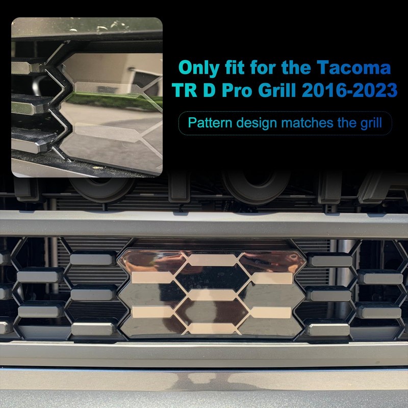 Grill Sensor Cover for 2016-2023 Tacoma TSS Sensor Garnish Cover
