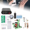 Complete Tattoo Kit Professional Coil Tattoo Machine Power Supply Pen