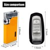 JOBON Pocket Blow Torch Lighter, Small Portable Butane Premium Pretty
