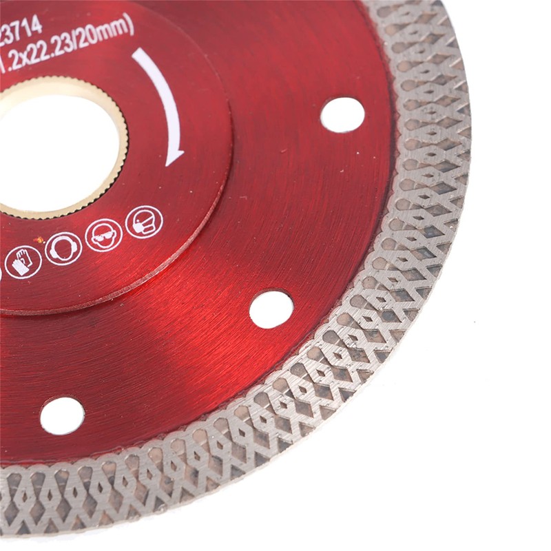 raseparter 4.5 in Super Thin Turbo Rim Concrete Porcelain Saw
