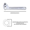 OTOTEC VDTAZ012 C Spanner Tool Adjustable Hook Wrench 32-76MM 1.1/4-3