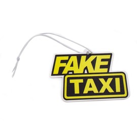 VmG-Store Set of 2 Air Freshener Air Freshener Tuning for Car Fragrance Dispenser Air Freshener Fragrance Funny Pendant Design (126 Fake Taxi)