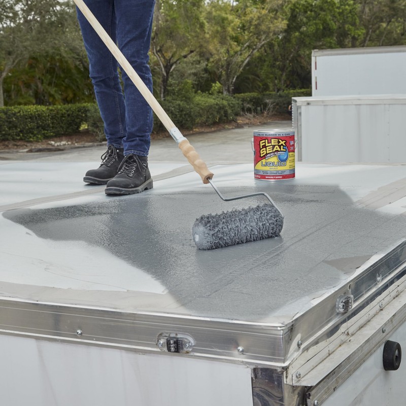 Flex Seal Liquid, Rubber Coating Sealant, Waterproof, Flexible, Breathable, and