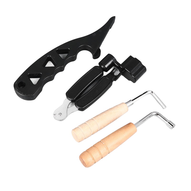 Guitar String Tool Set String Stretching Tool Winder Cutter and