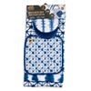 Thyme & Table Textile Kitchen Set, Tie Dye Blue, 5-Piece