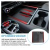 Sinminou Front Center Console Organizer Compatible with 2024-2025 Chevy Silverado