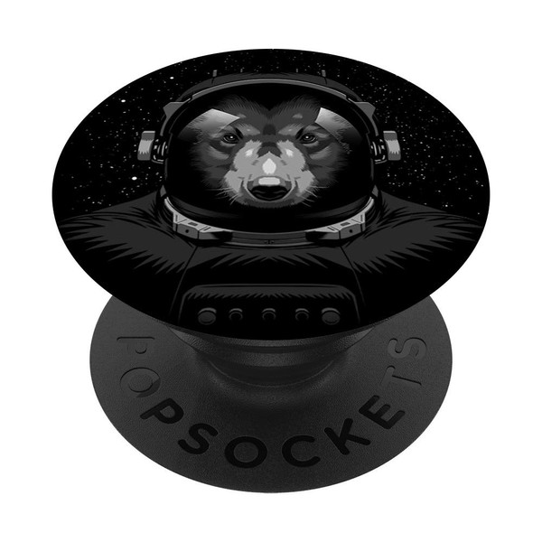 Galactic astronaut bear PopSockets PopGrip: Swappable Grip for Phones &