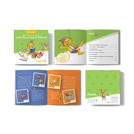Picture Cards for Language Promotion with Lingufino Picture Card Set Single Number Plus Accompanying Book and 30 Lovingly Illustrated Picture Cards