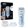 Braun Braun Silk-épil Lady Shaver, Damenrasierer elektrisch, 3-in-1 Elektrischer Rasierer,
