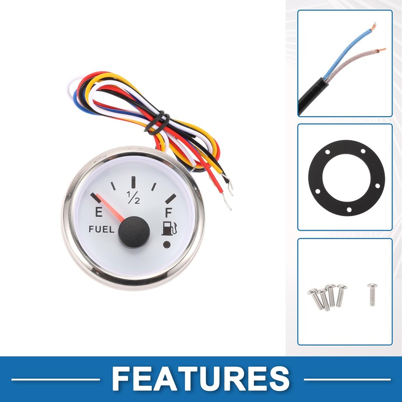 A ABSOPRO Fuel Sending Unit and Gauge Kit 280mm Length