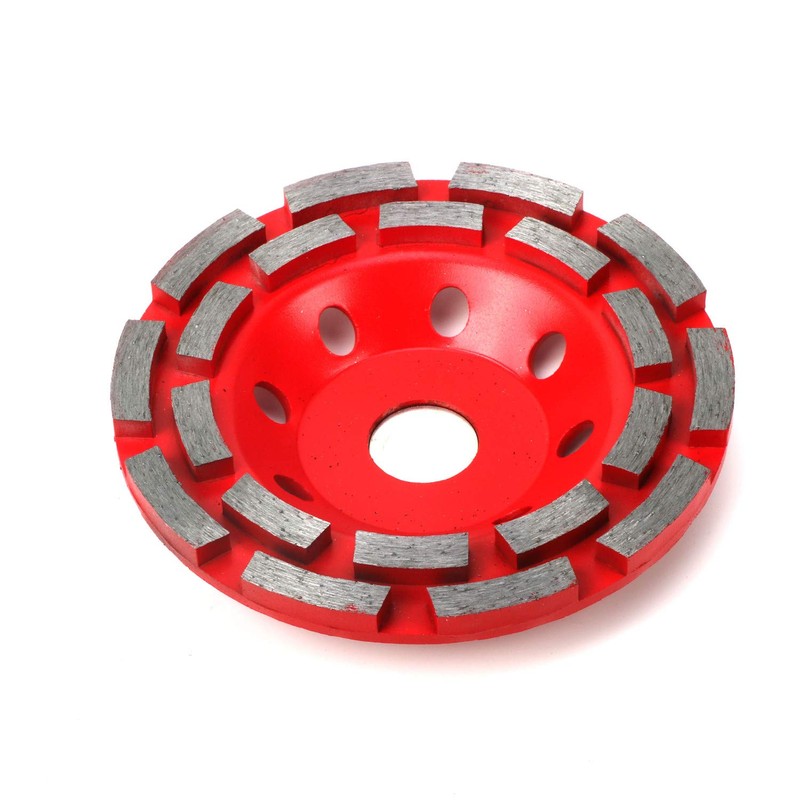 lehom Double-Row Diamond-Cup Grinding-Wheel Concrete Grinding Cup Wheel Disc Concrete