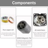 ZVKV 80 RPM AC Synchronous Gear Motor, 110V 60KTYZ CW/CCW