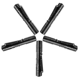 Cussity 5PCS LED Pen Flashlight, Mini Pen Lights with Clip, Pocket Pen Flashlight Torch for Nurses, Small LED Handheld Slim Flashlights for Emergency, Overhaul, Outdoor Camping