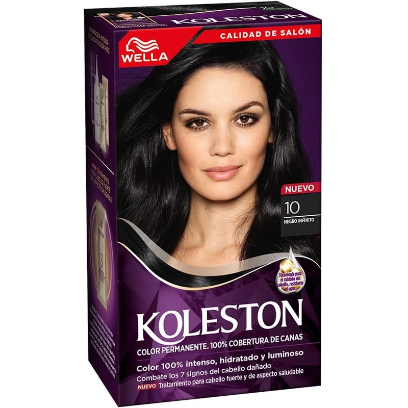 Koleston Tinte Permanente 10 Negro Infinito