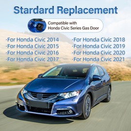 74700-TBA-A02 Fuel Lid Door Actuator, Gas Tank Door Lock Actuator Assembly Kit Compatible with Honda Civic 2016 2017 2018 2019 2020 2021 Replace# 74700TBAA02