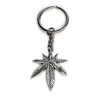 AXLorange Keyring Weed Silver, silver, M